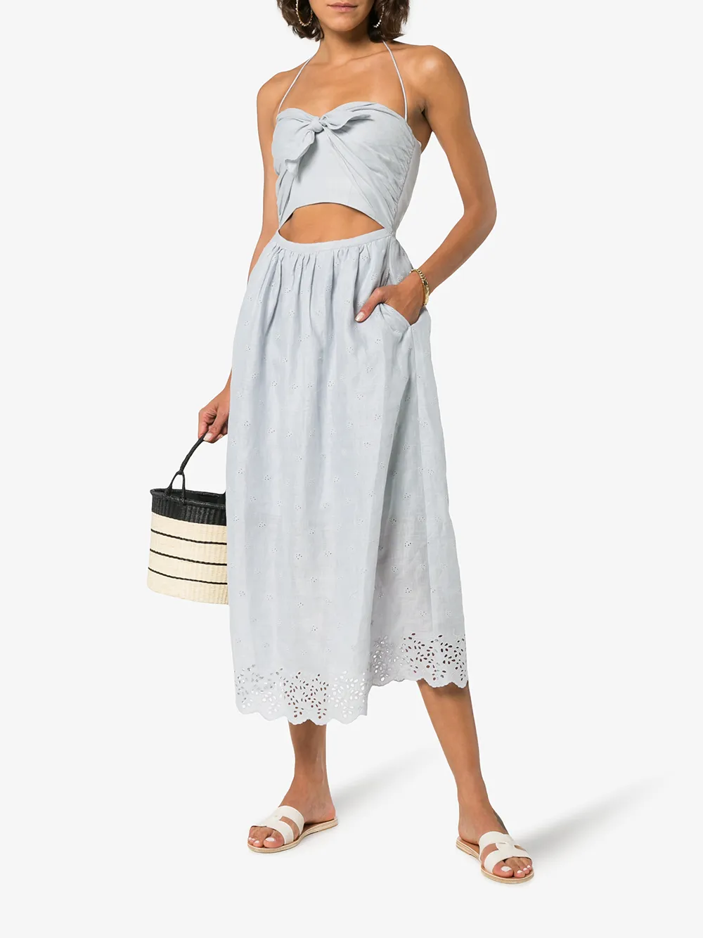 Women Ancient Greek Sandals White Desmos Double Strap Leather Sandals 4 Women Ancient Greek Sandals White Desmos Double Strap Leather Sandals - Image 2