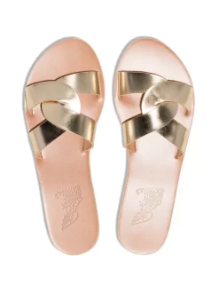 Women Ancient Greek Sandals Gold Desmos Crossover Leather Sandals 13 Women Ancient Greek Sandals Gold Desmos Crossover Leather Sandals -Ancient Greek 13442257 23217837 1000