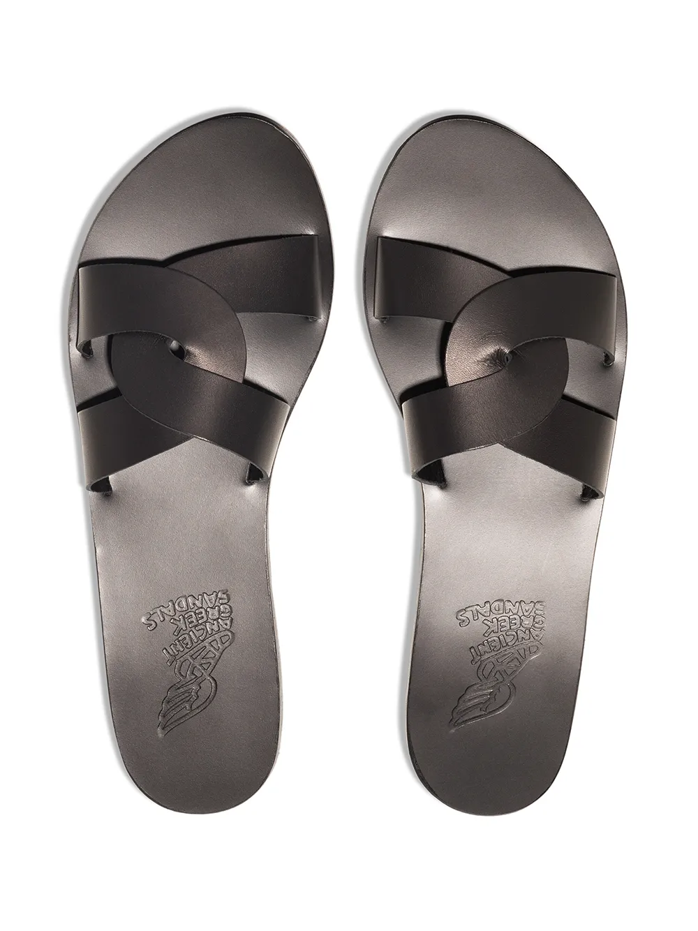 Women Ancient Greek Sandals Desmos Crossover Leather Sandals 6 Women Ancient Greek Sandals Desmos Crossover Leather Sandals - Image 4