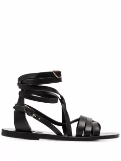 Women Ancient Greek Sandals Satira Lattice-strap Sandals