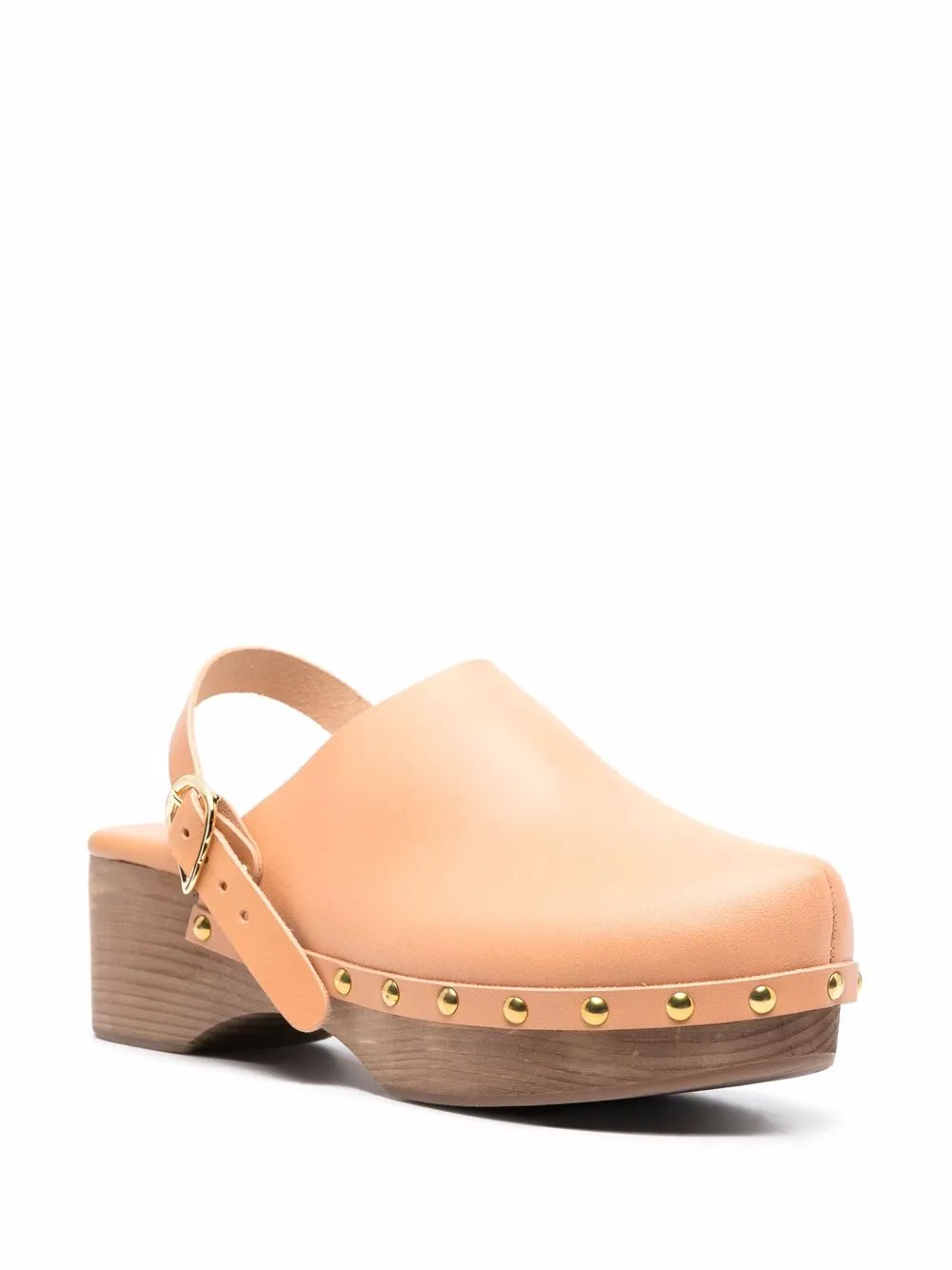 Women Ancient Greek Sandals Classic Closed 70mm Leather Clogs 4 Women Ancient Greek Sandals Classic Closed 70mm Leather Clogs - Image 2