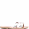 Women Ancient Greek Sandals Metallic Leather-strap Sandals -Ancient Greek 17117019 34377329 1000