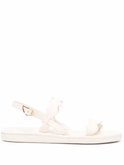 Women Ancient Greek Sandals Afros Scalloped-strap Sandals