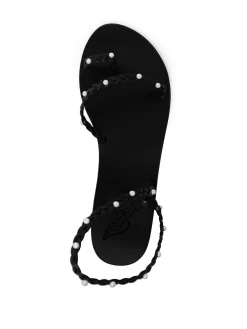 Women Ancient Greek Sandals Eleftheria Pearl-embellished Sandals -Ancient Greek 17741397 37490235 1000