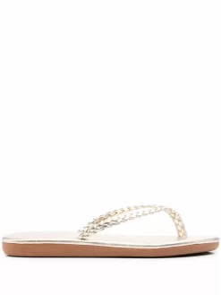 Women Ancient Greek Sandals Plage Braided-strap Flip-flops