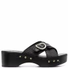Women Ancient Greek Sandals Marilisa Crossover Strap Clogs