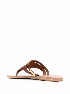 Women Ancient Greek Sandals Drepani Leather Flip Flops -Ancient Greek 18024813 38634962 1000