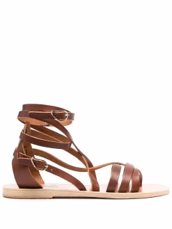 Women Ancient Greek Sandals Satira Gladiator Leather Sandals
