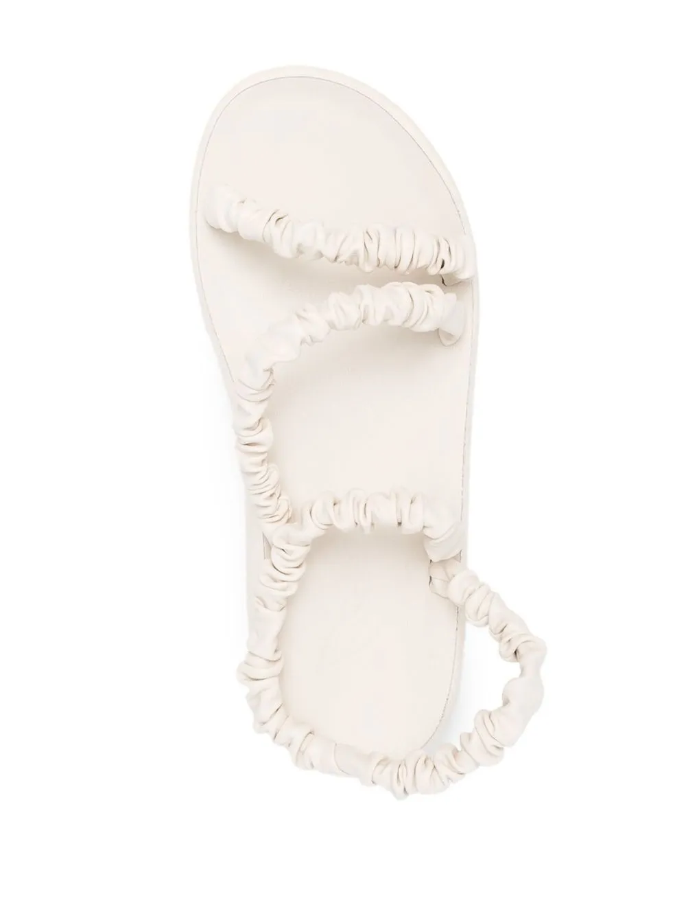 Women Ancient Greek Sandals Eleftheria Ruched Open-toe Sandals 6 Women Ancient Greek Sandals Eleftheria Ruched Open-toe Sandals - Image 4