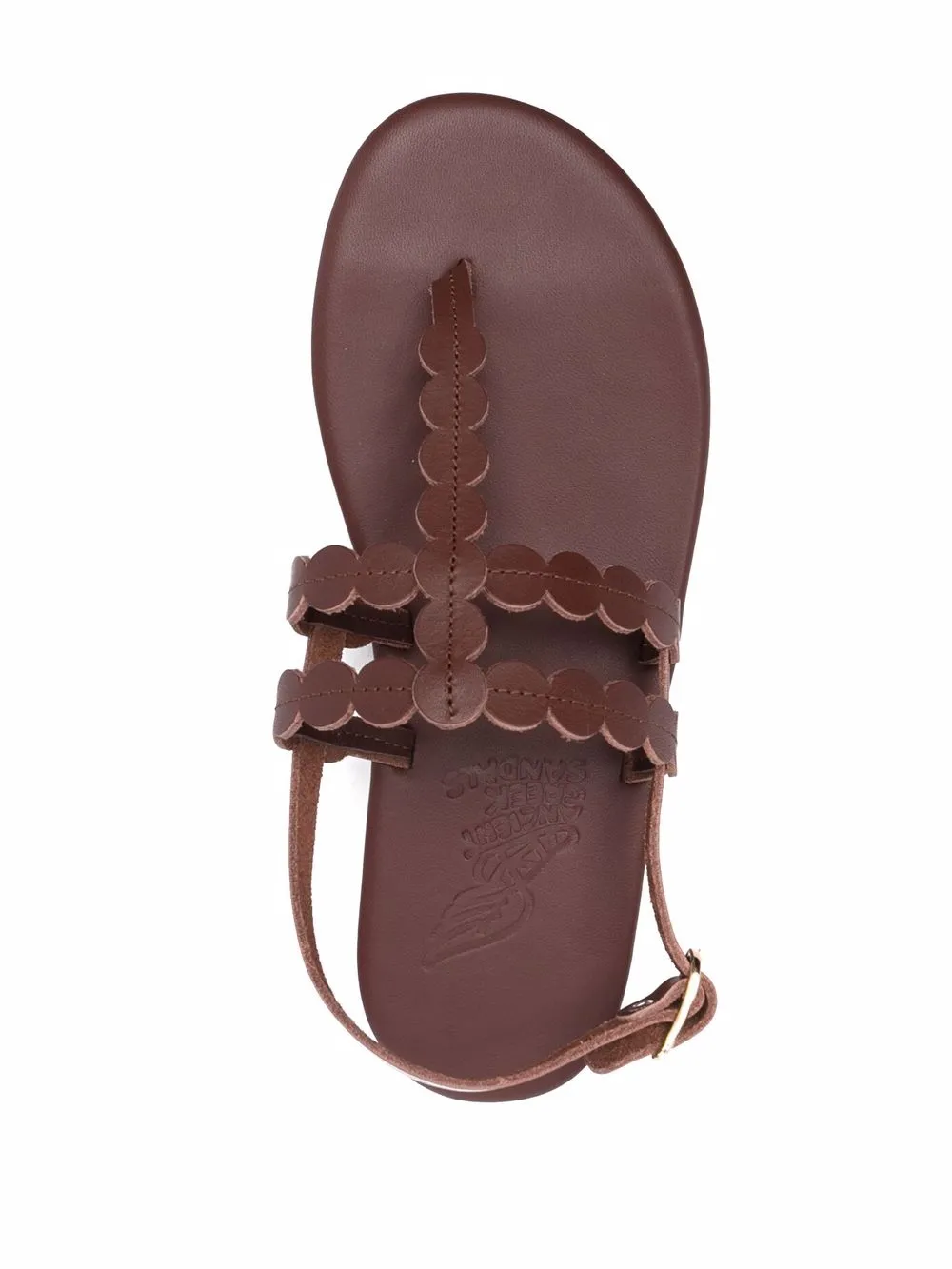 Women Ancient Greek Sandals Dryad Leather Strap Sandals 6 Women Ancient Greek Sandals Dryad Leather Strap Sandals - Image 4