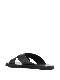 Men Ancient Greek Sandals Bios Cross-strap Leather Slides 8 Men Ancient Greek Sandals Bios Cross-strap Leather Slides -Ancient Greek 18135006 39142818 1000