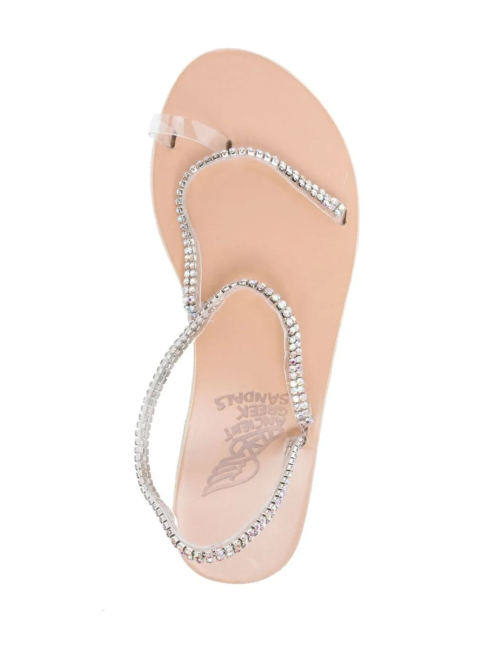 Women Ancient Greek Sandals Irina Crystal-embellished Sandals 6 Women Ancient Greek Sandals Irina Crystal-embellished Sandals - Image 4