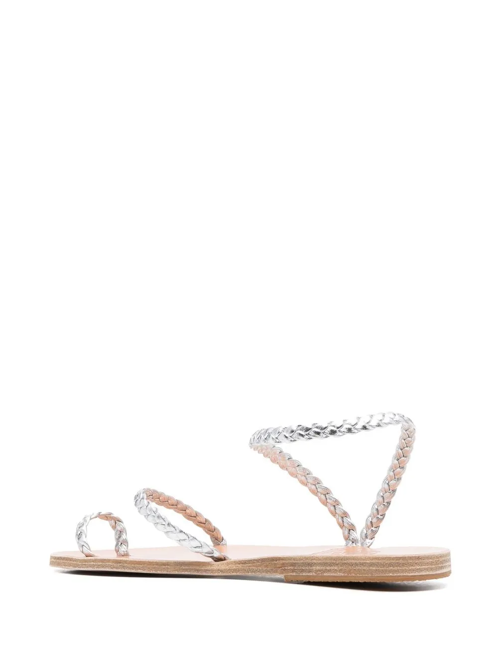 Women Ancient Greek Sandals Interwoven-strap Leather Sandals 5 Women Ancient Greek Sandals Interwoven-strap Leather Sandals - Image 3