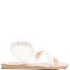 Women Ancient Greek Sandals Scallop-hem Flat Sandals -Ancient Greek 18820147 41779725 1000