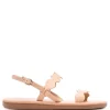 Women Ancient Greek Sandals Scallop Leather Sandals