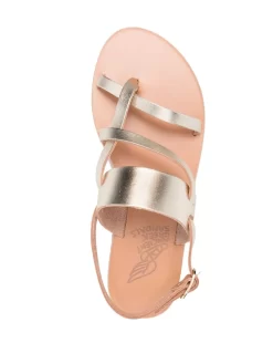 Women Ancient Greek Sandals Alethea Metallic-effect Sandals -Ancient Greek 18979772 41734737 1000