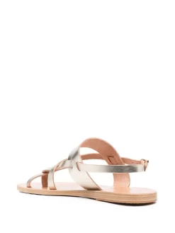 Women Ancient Greek Sandals Alethea Metallic-effect Sandals -Ancient Greek 18979772 41734738 1000