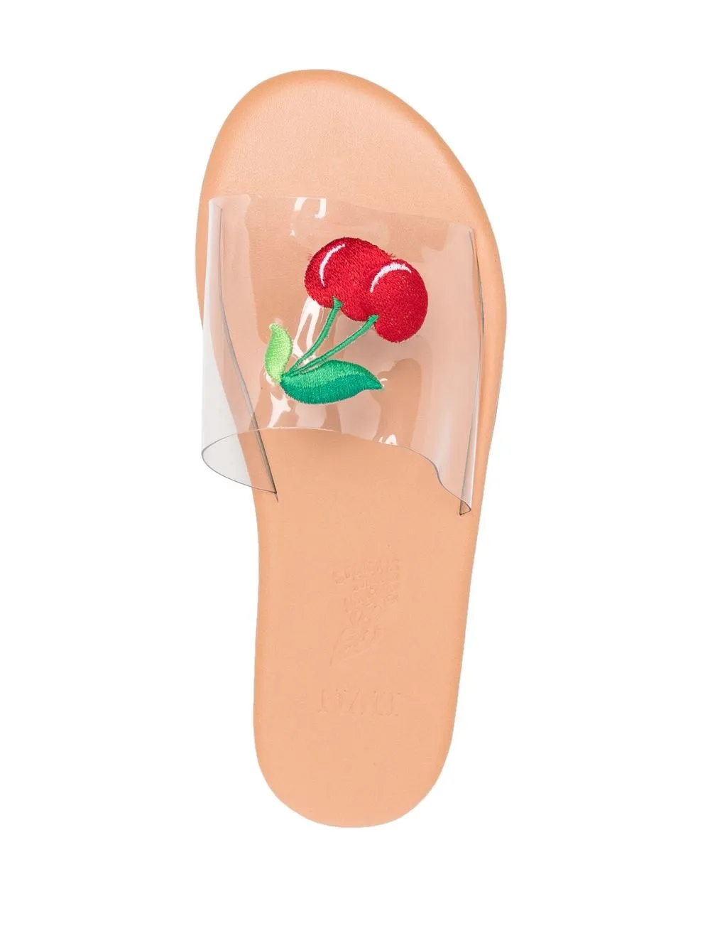 Women Ancient Greek Sandals Taygete Cherry-motif Sandals 6 Women Ancient Greek Sandals Taygete Cherry-motif Sandals - Image 4