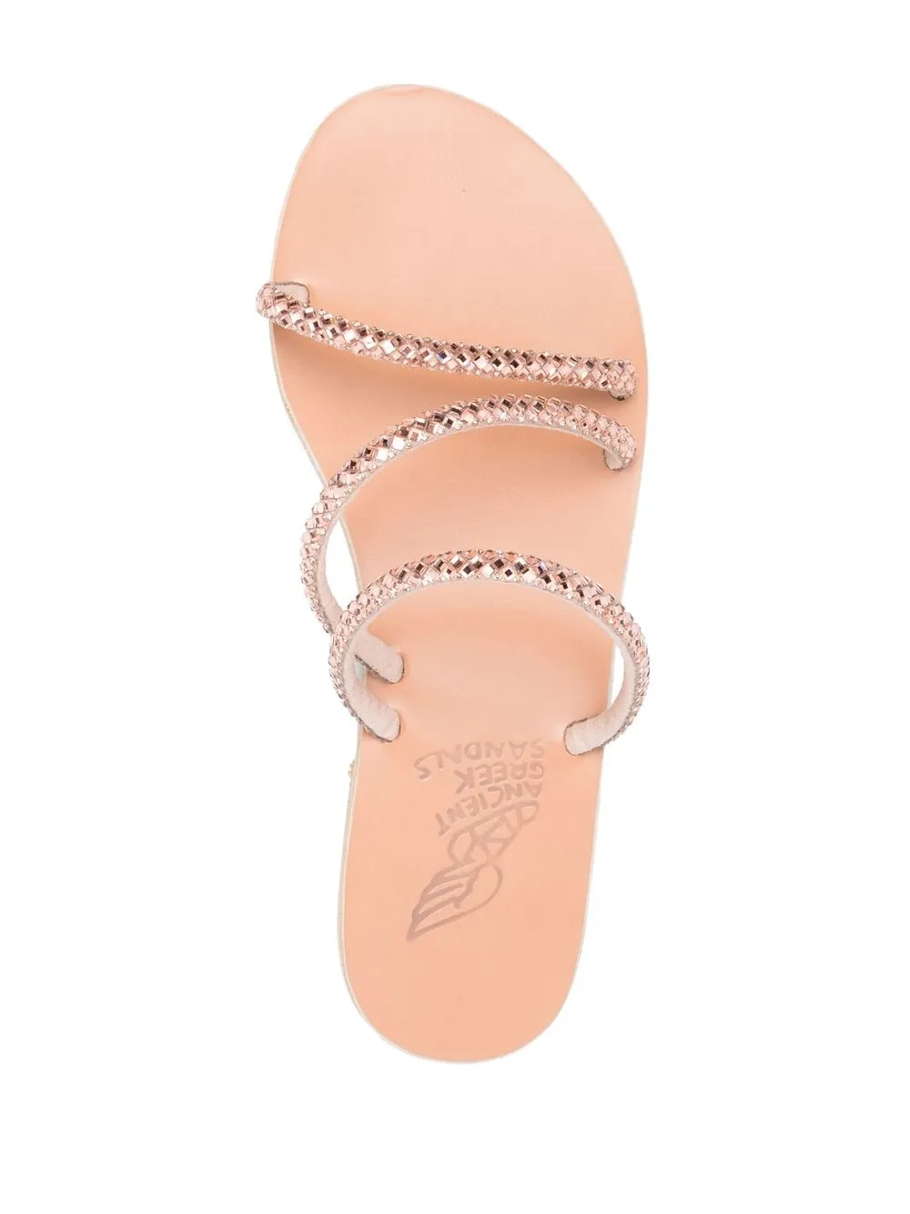 Women Ancient Greek Sandals Polytimi Crystal-embellished Sandals 6 Women Ancient Greek Sandals Polytimi Crystal-embellished Sandals - Image 4