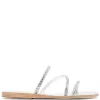 Women Ancient Greek Sandals Polytimi Crystal-embellished Slides -Ancient Greek 19288356 50384118 1000