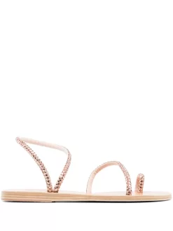 Women Ancient Greek Sandals Apli Eleftheria Crystal-embellished Sandals