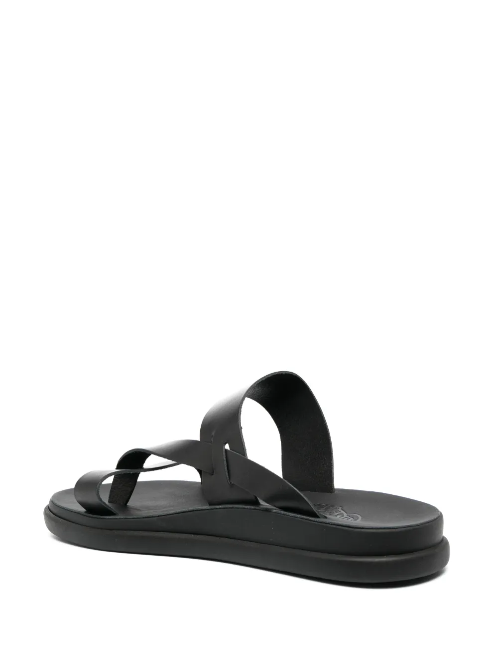 Men Ancient Greek Sandals Simos Leather Slides 5 Men Ancient Greek Sandals Simos Leather Slides - Image 3