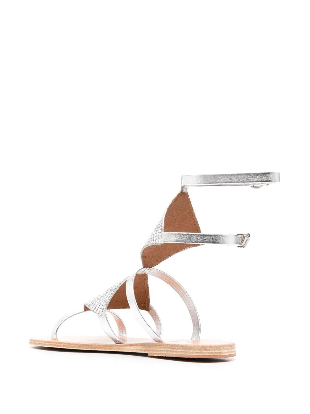 Women Ancient Greek Sandals Jane Metallic Sandals 5 Women Ancient Greek Sandals Jane Metallic Sandals - Image 3