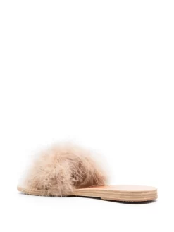 Women Ancient Greek Sandals Mia Marabu Flat Feather Sandals 8 Women Ancient Greek Sandals Mia Marabu Flat Feather Sandals -Ancient Greek 19522597 50140839 1000
