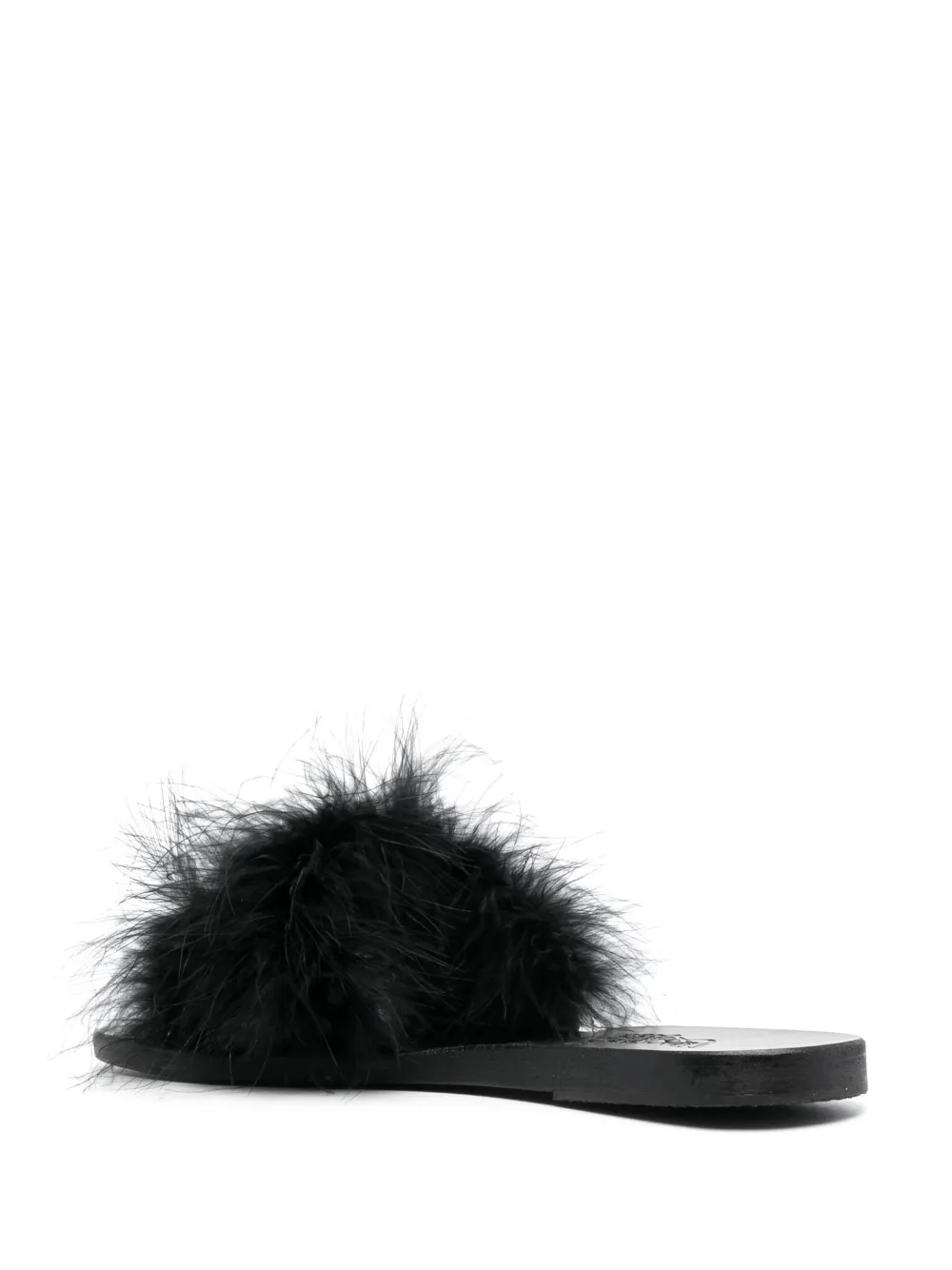 Women Ancient Greek Sandals Mia Marabu Flat Leather Sandals 5 Women Ancient Greek Sandals Mia Marabu Flat Leather Sandals - Image 3