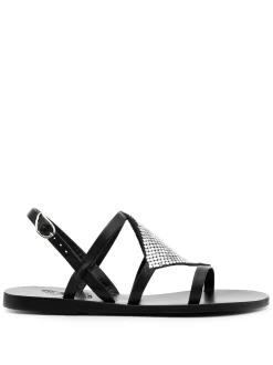Women Ancient Greek Sandals Barbara Chainmail Detailing Sandals