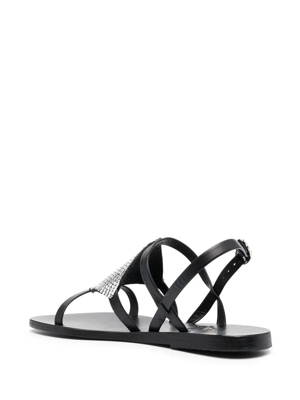 Women Ancient Greek Sandals Barbara Chainmail Detailing Sandals 5 Women Ancient Greek Sandals Barbara Chainmail Detailing Sandals - Image 3