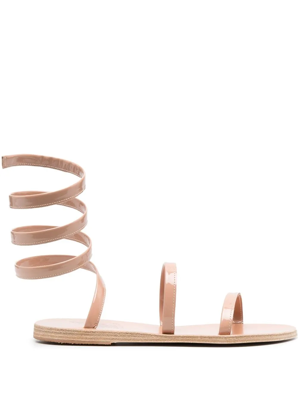 Women Ancient Greek Sandals Wrap-around Leather Sandals 3 Women Ancient Greek Sandals Wrap-around Leather Sandals