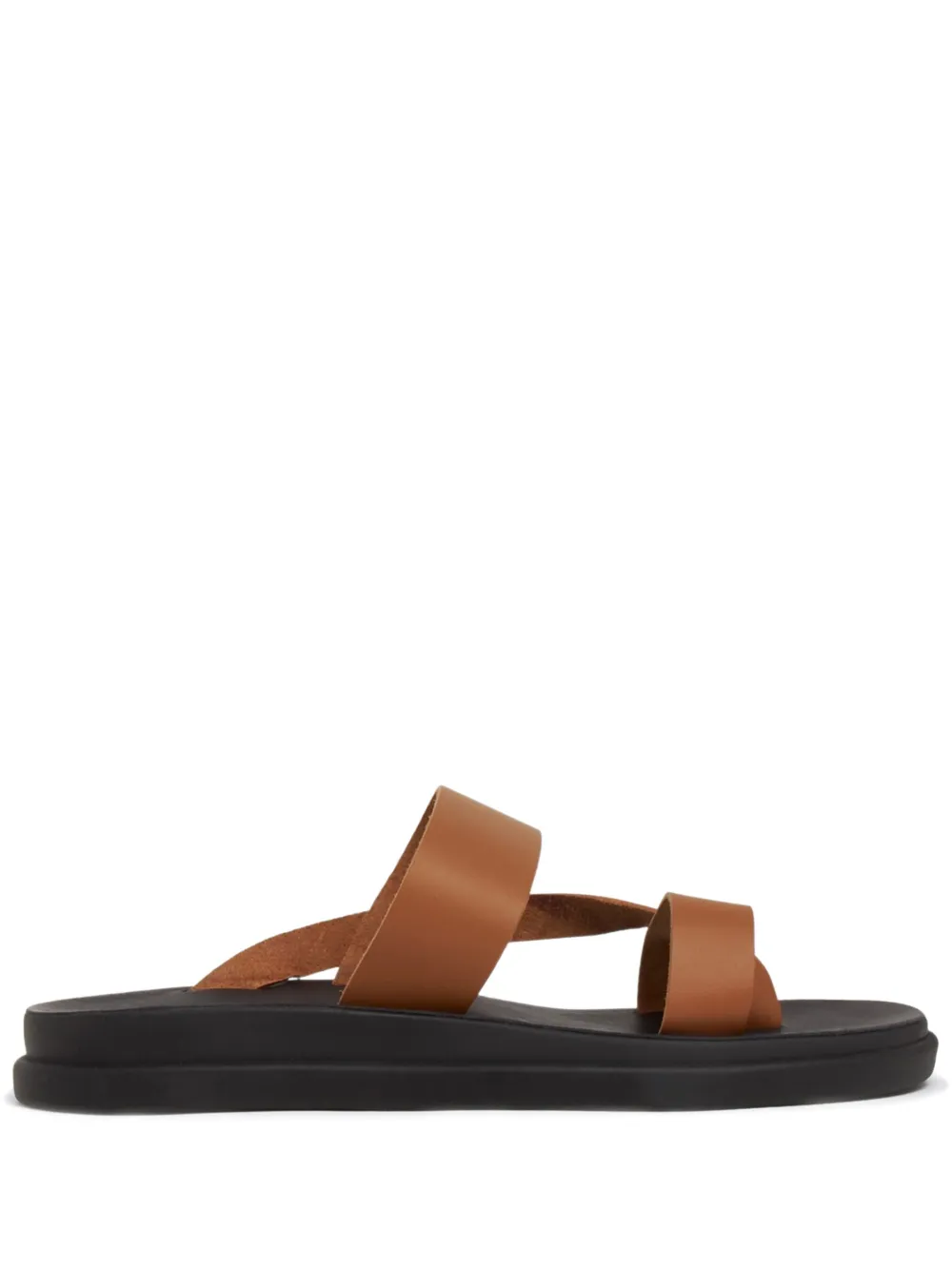 Men Ancient Greek Sandals Simos Leather Slides 2 Men Ancient Greek Sandals Simos Leather Slides