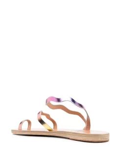 Women Ancient Greek Sandals Elafonisos Metallic-finish Sandals -Ancient Greek 19851284 44499516 1000