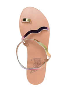 Women Ancient Greek Sandals Elafonisos Metallic-finish Sandals -Ancient Greek 19851284 44499518 1000
