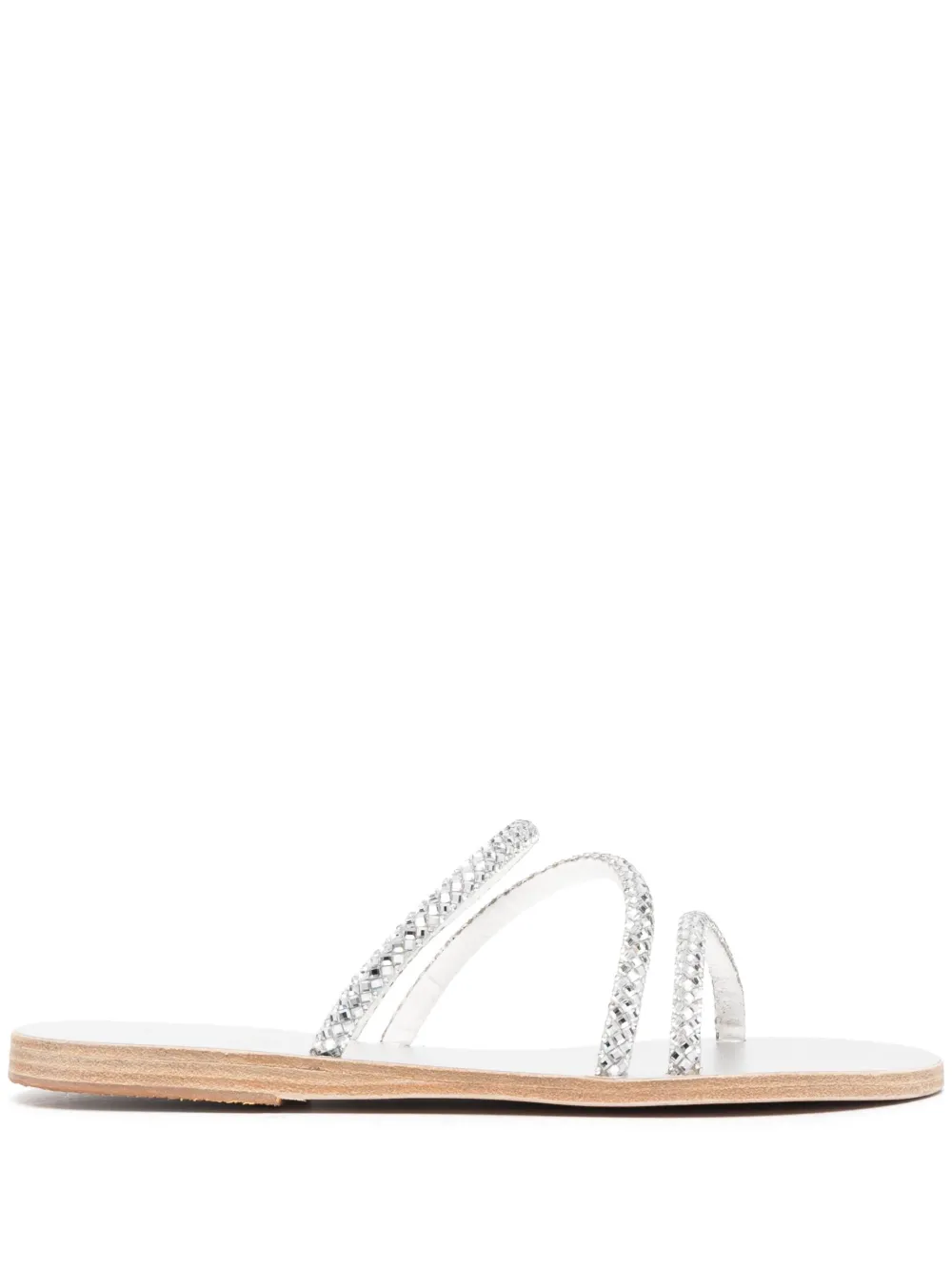 Women Ancient Greek Sandals Polytimi Crystal-embellished Sandals 3 Women Ancient Greek Sandals Polytimi Crystal-embellished Sandals