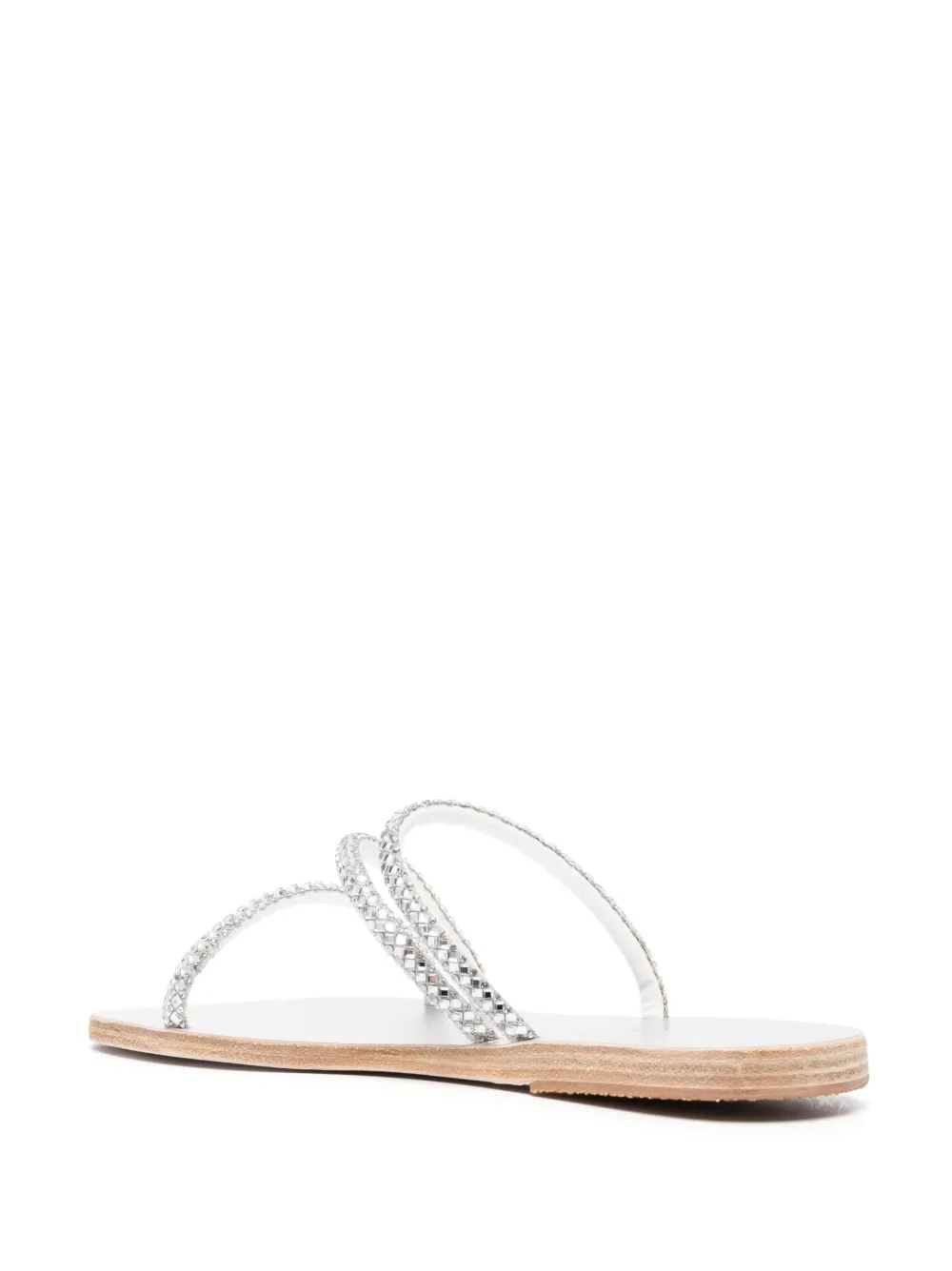 Women Ancient Greek Sandals Polytimi Crystal-embellished Sandals 5 Women Ancient Greek Sandals Polytimi Crystal-embellished Sandals - Image 3