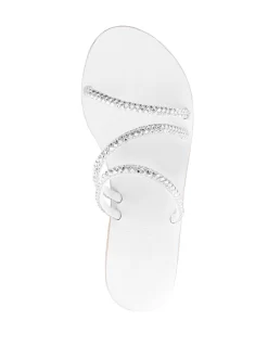 Women Ancient Greek Sandals Polytimi Crystal-embellished Sandals 9 Women Ancient Greek Sandals Polytimi Crystal-embellished Sandals -Ancient Greek 20002999 50531821 1000