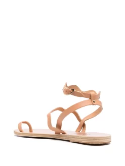 Women Ancient Greek Sandals Elounda Flat Leather Sandals -Ancient Greek 20051528 50055322 1000