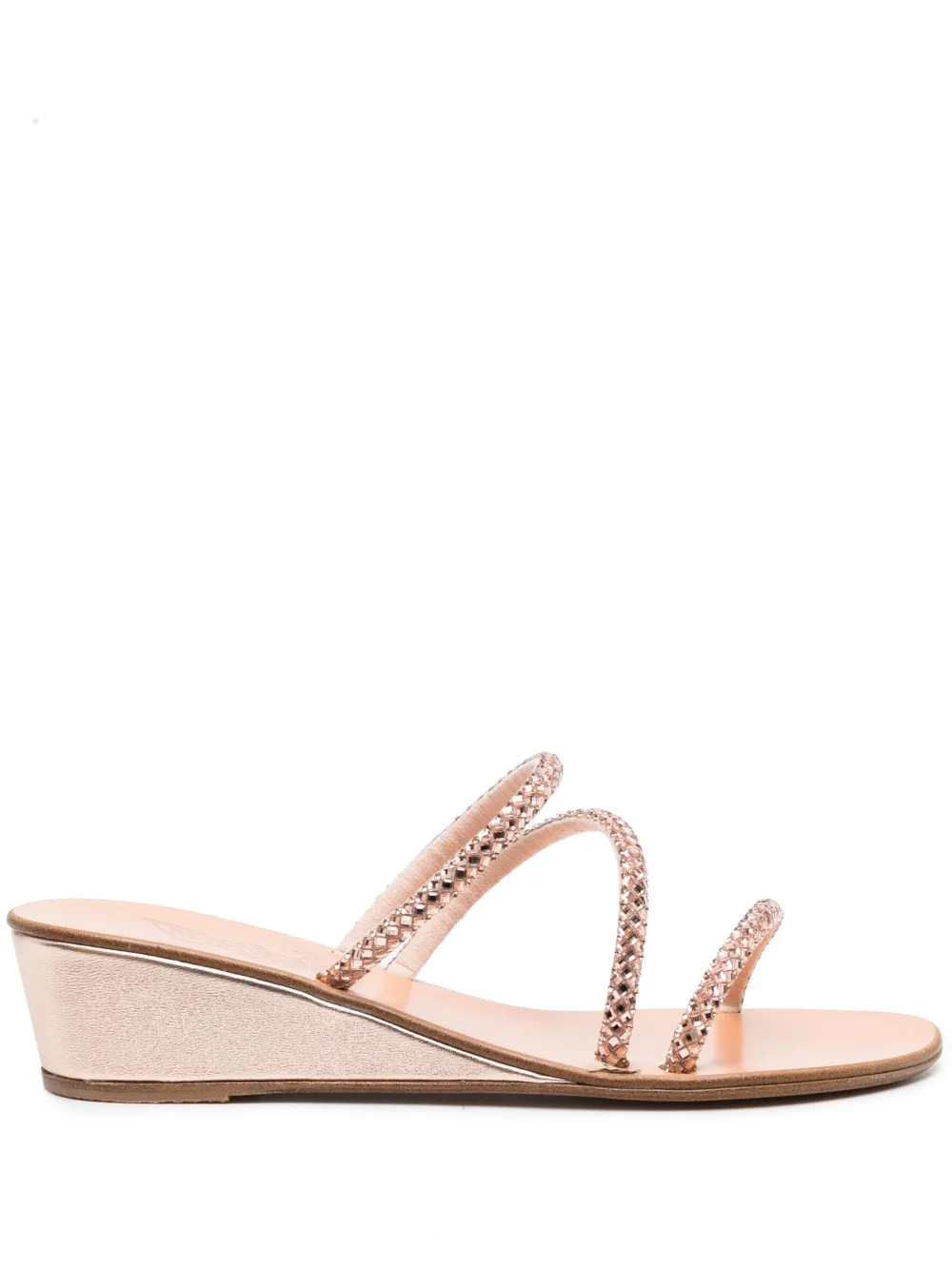 Women Ancient Greek Sandals Polytimi Crystal-embellished Sandals 3 Women Ancient Greek Sandals Polytimi Crystal-embellished Sandals