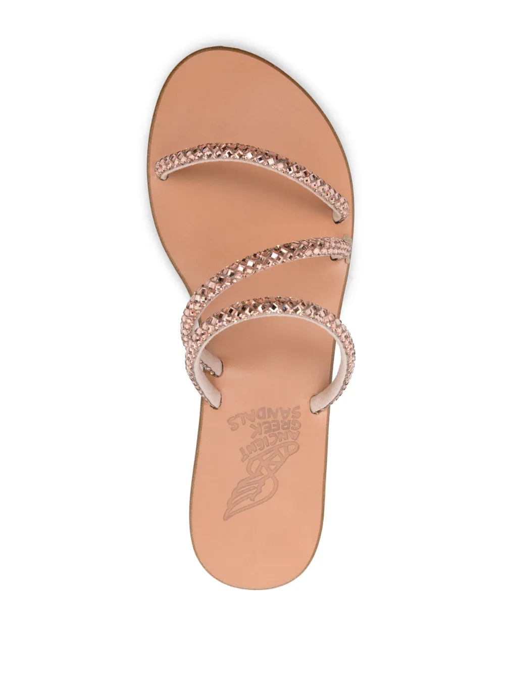 Women Ancient Greek Sandals Polytimi Crystal-embellished Sandals 6 Women Ancient Greek Sandals Polytimi Crystal-embellished Sandals - Image 4