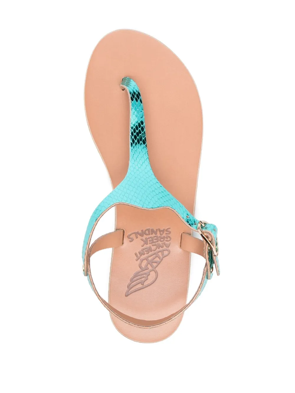 Women Ancient Greek Sandals Themis Metallic-effect Sandals 6 Women Ancient Greek Sandals Themis Metallic-effect Sandals - Image 4