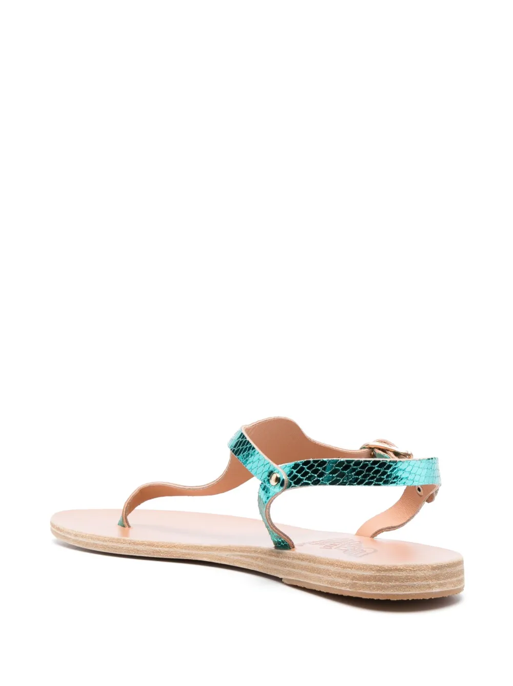 Women Ancient Greek Sandals Themis Metallic-effect Sandals 5 Women Ancient Greek Sandals Themis Metallic-effect Sandals - Image 3