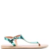 Women Ancient Greek Sandals Themis Metallic-effect Sandals