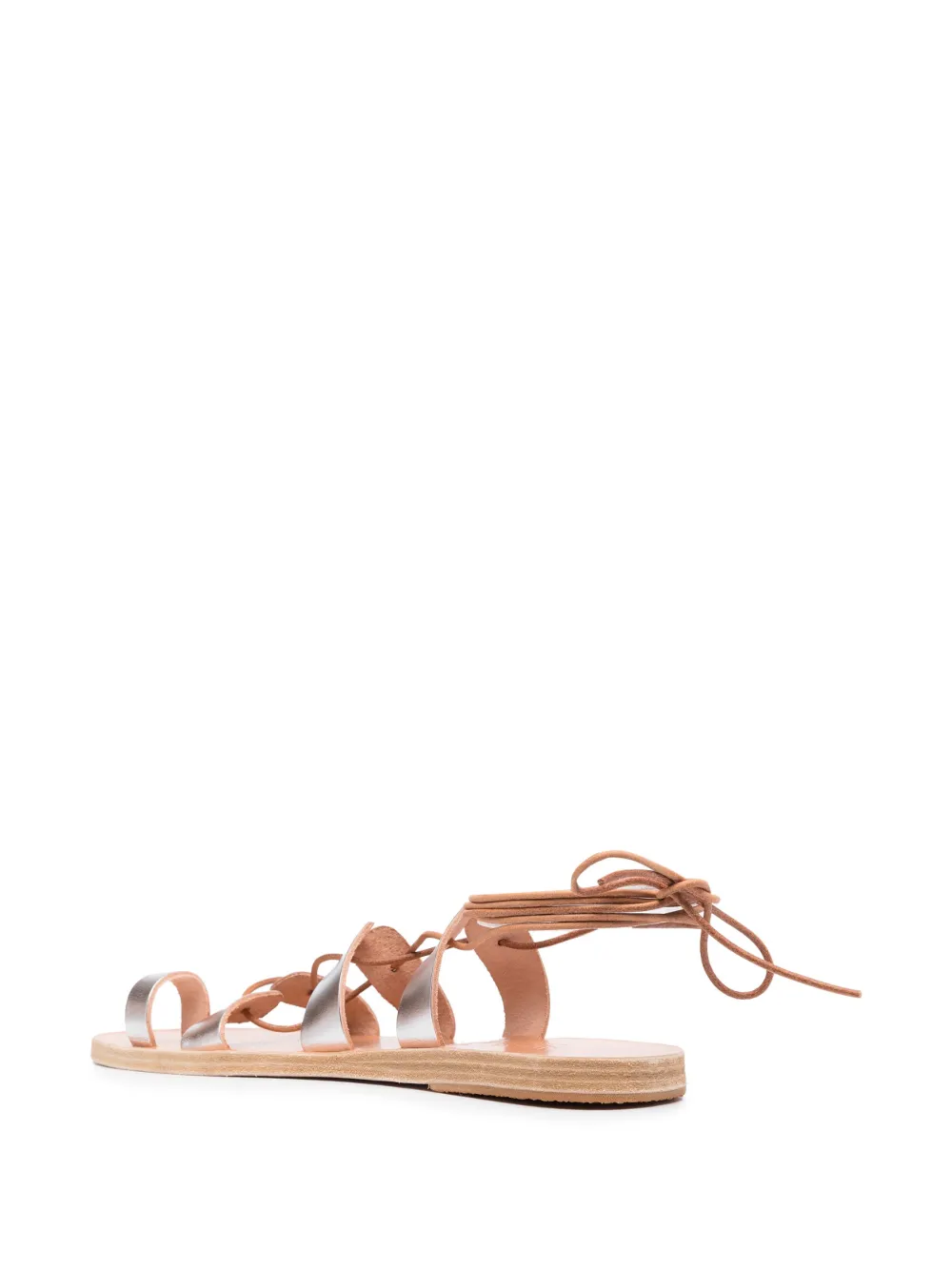 Women Ancient Greek Sandals Alcyone Leather Flat Sandals 5 Women Ancient Greek Sandals Alcyone Leather Flat Sandals - Image 3