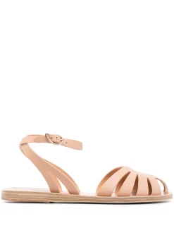 Women Ancient Greek Sandals Aella Leather Flat Sandals