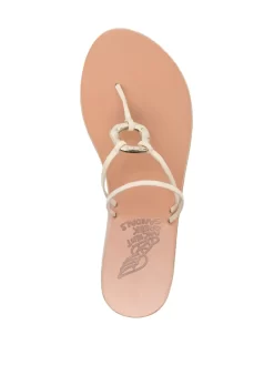 Women Ancient Greek Sandals Sfyra Ring-detail Flat Sandals -Ancient Greek 20489235 50486765 1000