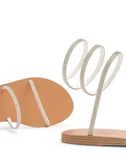 Women Ancient Greek Sandals Crystal-embellished Open-toe Sandals -Ancient Greek 20618856 50621440 1000